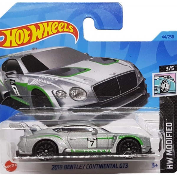 Hot Wheels Véhicule Miniature 2018 Bentley Continental GT3 - HW Modified