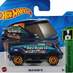 Hot Wheels Véhicule Miniature Baja Bison T5 - HW Green Speed