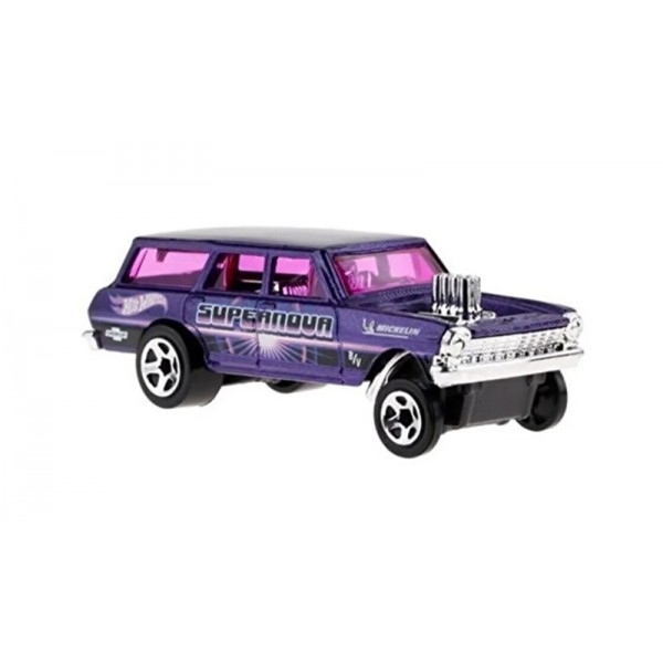 Hot Wheels Véhicule Miniature '64 Nova Wagon Gasser - HW Gassers