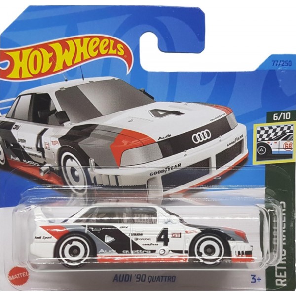 Hot Wheels Véhicule Miniature Audi '90 Quattro - Retro Racers