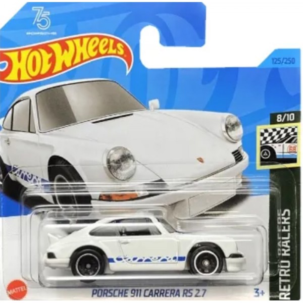 Hot Wheels Véhicule Miniature Porsche 911 Carrera RS27 - Retro Racers