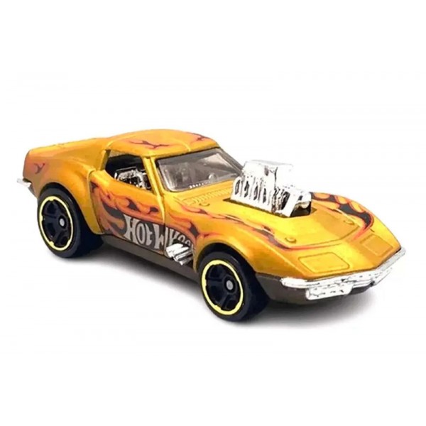 Hot Wheels Véhicule Miniature '68 Corvette Gas Monkey Garage - HW Dream Garage