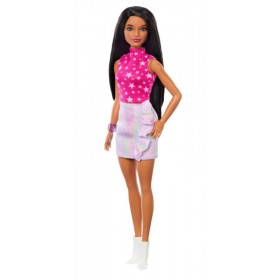 Poupée Barbie Fashionistas 215 Cheveux Noirs