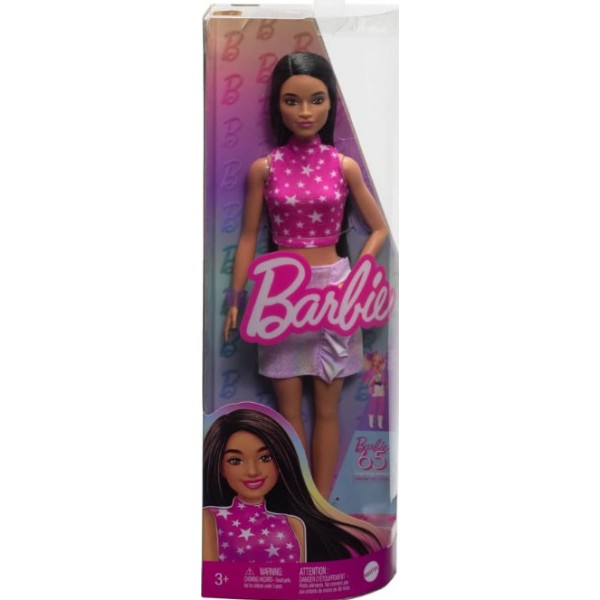 Poupée Barbie Fashionistas 215 Cheveux Noirs