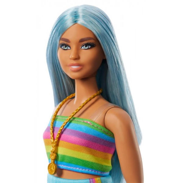 Poupée Barbie Fashionistas Cheveux Bleus