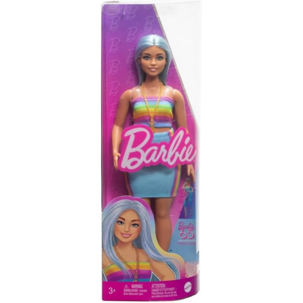 Poupée Barbie Fashionistas Cheveux Bleus