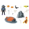 Playmobil 70909 Starter Pack Agent Avec scorpion de Feu