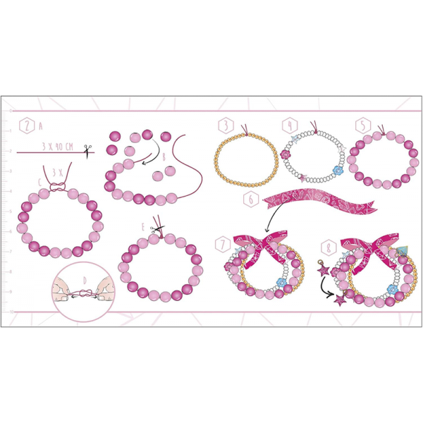 Totum Bling Bling Bracelets à Charms - set bijoux DIY - notice mode d'emploi