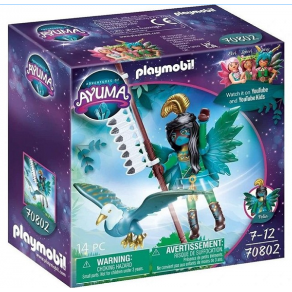 Playmobil 70802 Ayuma Fée Gardienne avec Animal Enchanté