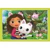 Puzzle 4-En-1 Gabby et La Maison Magique - Clementoni 21524