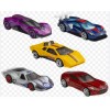 Hot Wheels Coffret 5 Véhicules Miniatures Motor Show