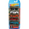 Hot Wheels Coffret 5 Véhicules Miniatures Ford Mustang