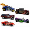 Hot Wheels Coffret 5 Véhicules Miniatures HW Exposed Engines