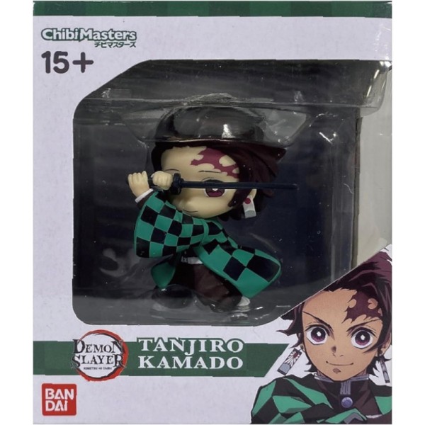 Figurine Demon Slayer Tanjiro Kamado - Chibi Masters Bandai