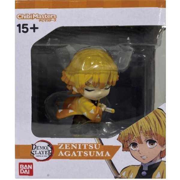 Figurine Demon Slayer Zenitsu Agatsuma - Chibi Masters Bandai