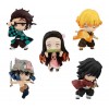 Figurines Demon Slayer Chibi Masters Bandai - Lot de 5