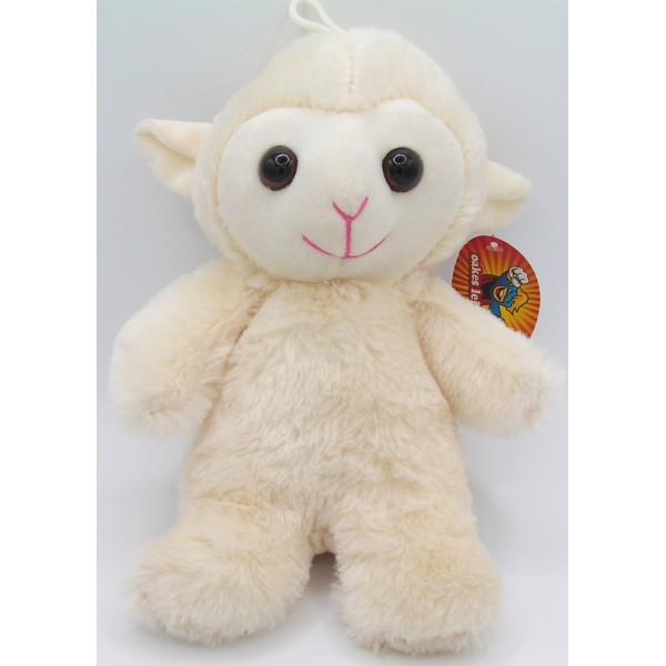 Peluche Mouton Blanc 24cm - Oakes Leisure