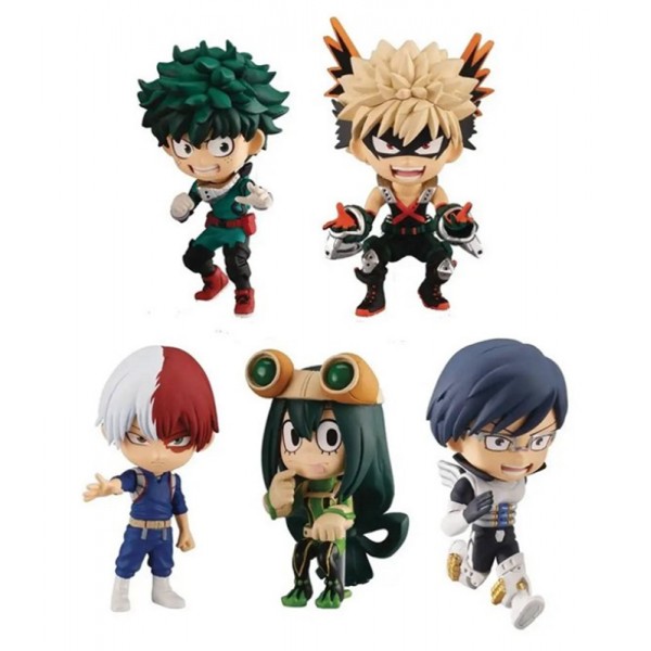 Figurine My Hero Academia Lot de 5 Chibi Masters Bandai