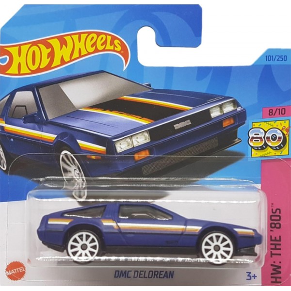 Hot Wheels Véhicule Miniature DMC Delorean - HW The '80s