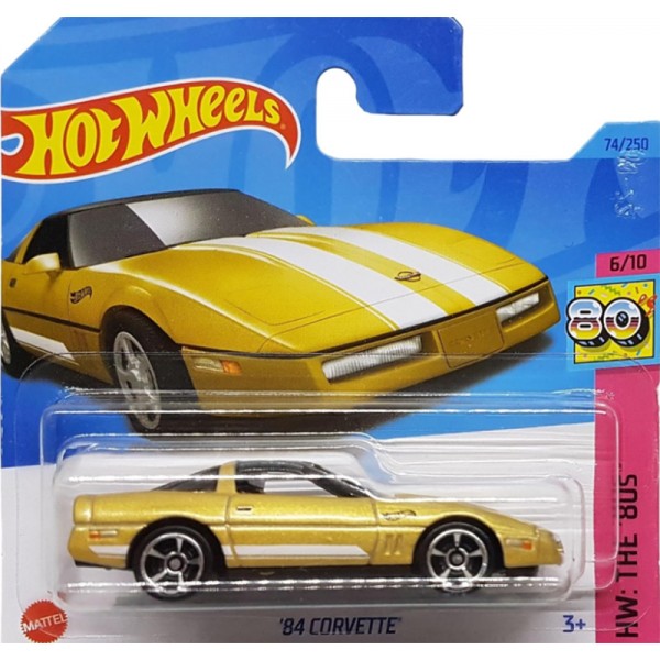 Hot Wheels Véhicule Miniature '84 Corvette - HW The '80s