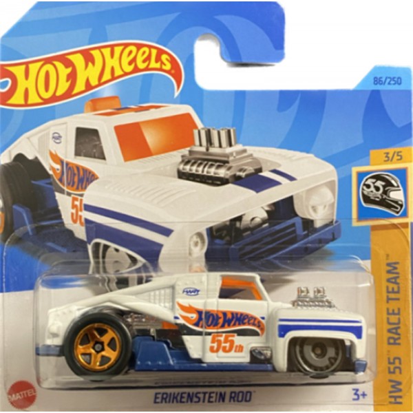 Hot Wheels Véhicule Miniature Erikenstein Rod - HW 55 Race Team