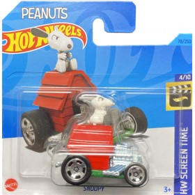 Hot Wheels Véhicule Miniature Snoopy - HW Sreen Time