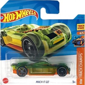 Hot Wheels Véhicule Miniature Mach IT GO - HW Track Champs