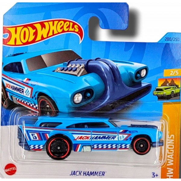 Hot Wheels Véhicule Miniature Jack Hammer - HW Wagons