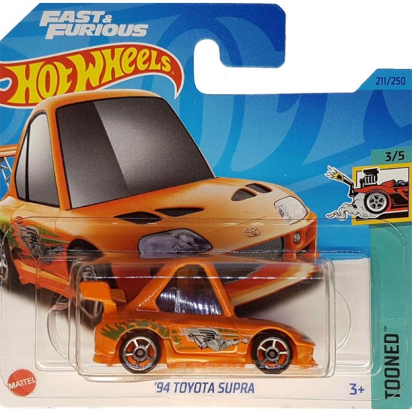 Hot Wheels Véhicule Miniature '94 Toyota Supra - Tooned