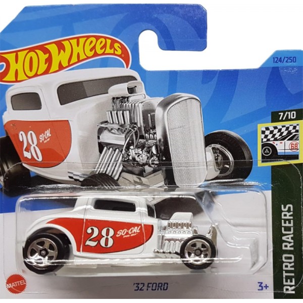 Hot Wheels Véhicule Miniature '32 Ford - Retro Racers