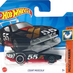 Hot Wheels Véhicule Miniature Count Muscula Muscle Mania