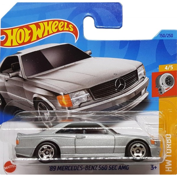 Hot Wheels Véhicule Miniature '89 Mercedes-Benz 560 SEC AMG