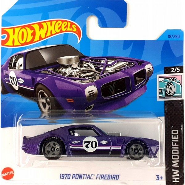 Hot Wheels Véhicule Miniature 1970 Pontiac Firebird