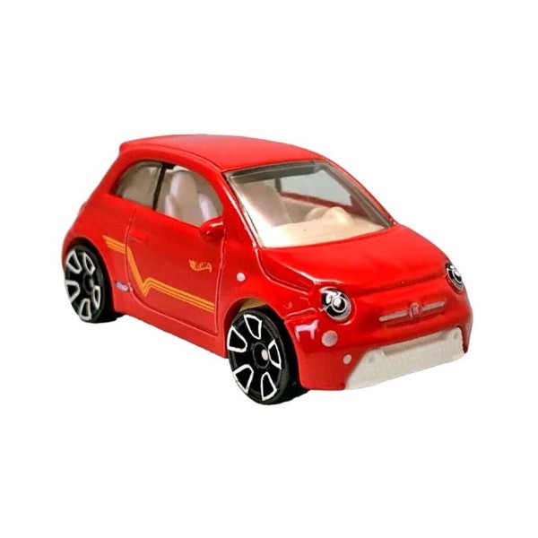 Hot Wheels Véhicule Miniature Fiat 500e Green Speed