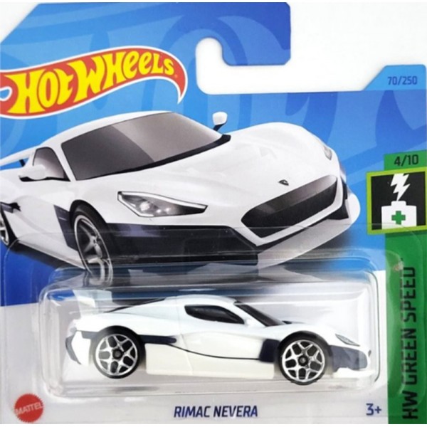 Hot Wheels Véhicule Miniature Rimac Nevera Green Speed