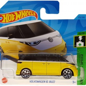 Hot Wheels Véhicule Miniature Wolkswagen Id Buzz Green Speed