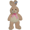 Peluche XXL Lapin Beige Rosé 77cm