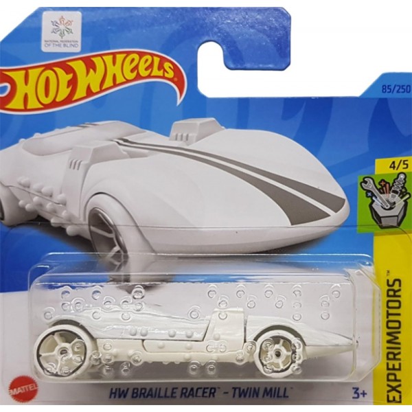 Hot Wheels Véhicule Miniature HW Braille Racer Twin Mill