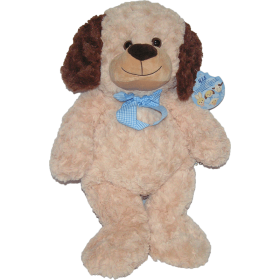 Peluche XXL Chien Champagne 60cm