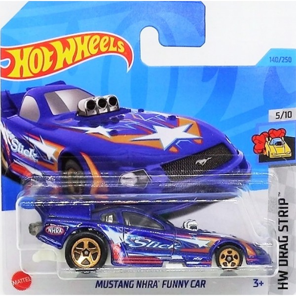 Hot Wheels Véhicule Miniature Mustang Nhra Funny Car