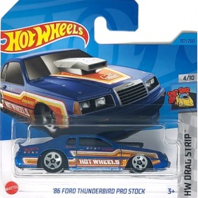 Hot Wheels Véhicule Miniature '86 Ford Thunderbird Pro Stock
