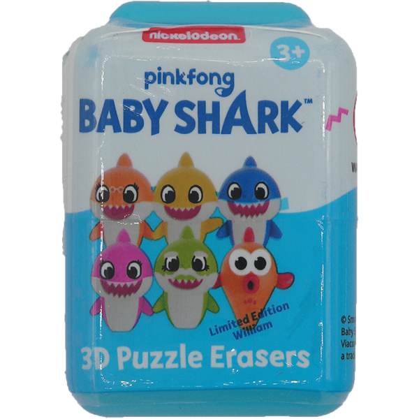 Puzzle Gomme 3D Baby Shark - Figurine Mystère