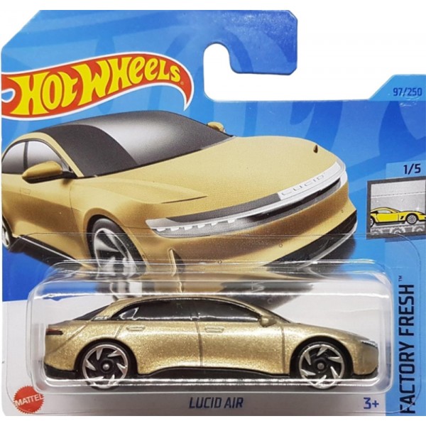 Hot Wheels Véhicule Miniature Lucid Air Factory Fresh