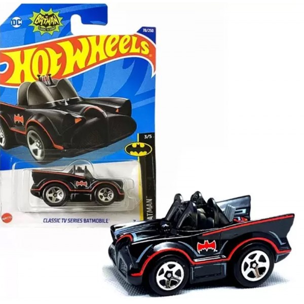 Hot Wheels Véhicule Miniature Classic TV Series Batmobile - Batman HCT04