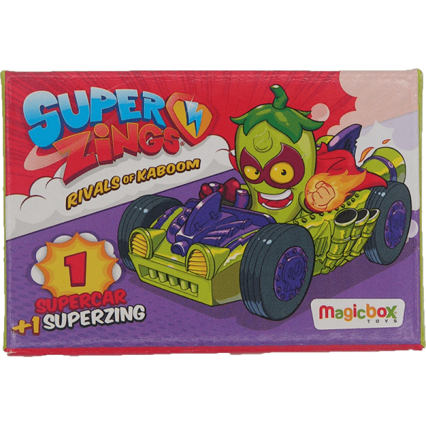 Figurine Super Zings avec Supercar Rivals of Kaboom