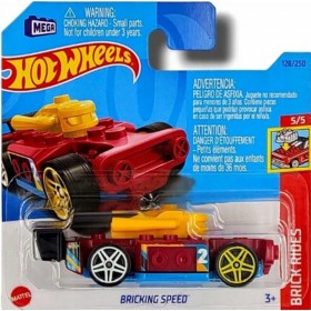 Hot Wheels Véhicule Miniature Bricking Speed - Brick Rides HKJ89