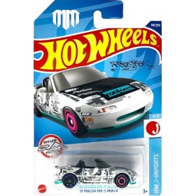 Hot Wheels Véhicule Miniature '91 Mazda MX-5 Miata HCV77