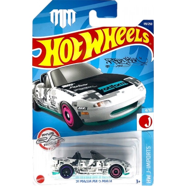 Hot Wheels Véhicule Miniature '91 Mazda MX-5 Miata HCV77