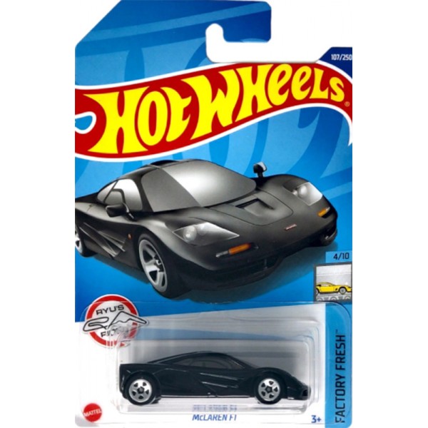 Hot Wheels Véhicule Miniature McLaren F1 Factory Fresh HCT93