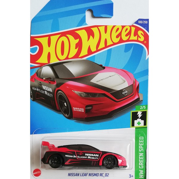 Hot Wheels Véhicule Miniature Nissan Leaf Nismo RC_02 HCT78